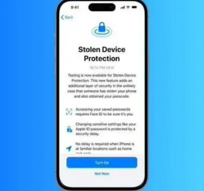 原阳苹果授权维修店分享被盗设备保护功能开启方法 